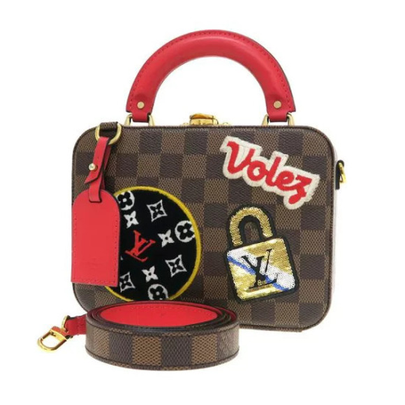 Louis Vuitton Handbags - Louis Vuitton Damier LV Stories Damier Ebene Brown